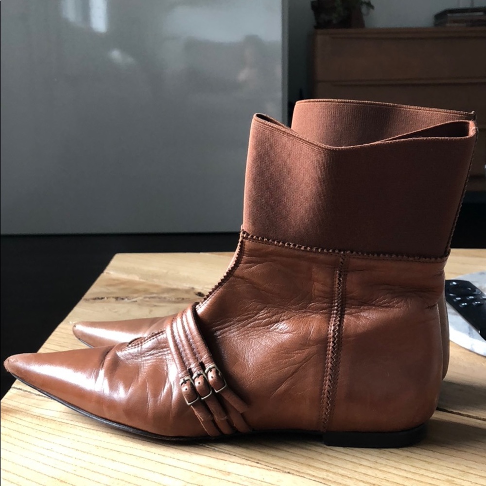 Pedro Garcia lambskin leather boots
